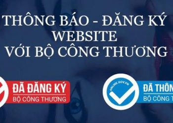 đăng ký website với bộ công thương