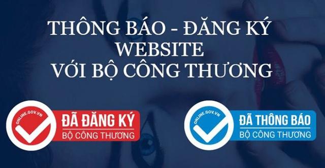 đăng ký website với bộ công thương