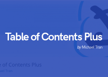 Hướng dẫn cài đặt và thiết lập Table Of Contents Plus