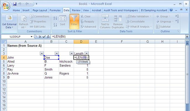 Các hàm cơ bản trong Excel 