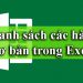 20+ Các hàm cơ bản trong Excel THƯỜNG DÙNG NHẤT