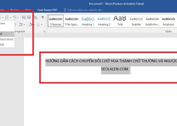 3 cách chuyển chữ hoa thành chữ thường trong Word và Excel