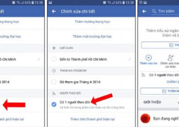 2 Cách hiển thị số người theo dõi trên facebook bằng điện thoại