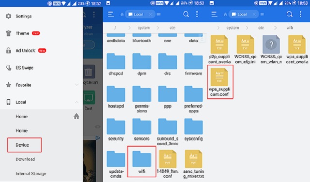 Mở ứng dụng ES File Explorer