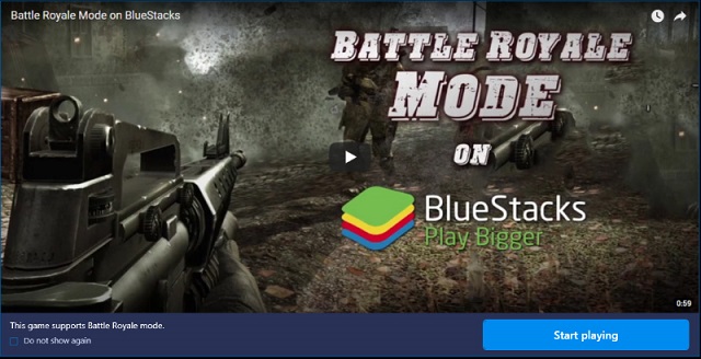 Đăng nhập vào trong PUBG Mobile ở Bluestacks