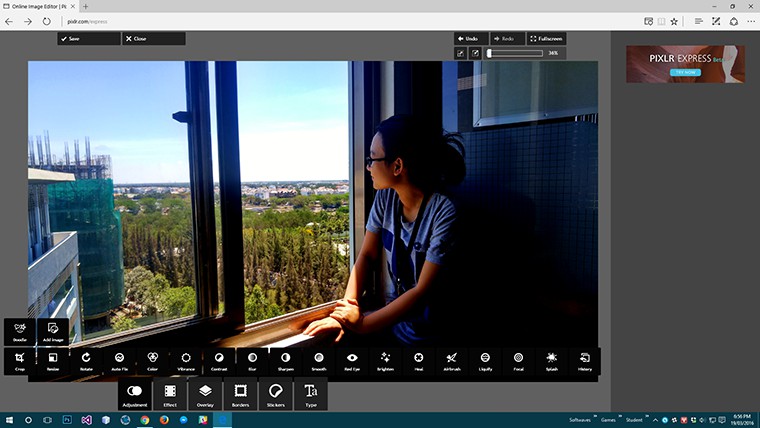 phần mềm chỉnh sửa ảnh pixlrexpress