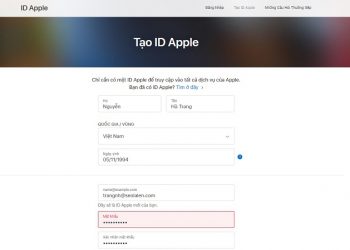 4 cách tạo ID Apple trên máy tính nhanh chóng, chính xác nhất