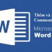Hướng dẫn tạo comment, xóa comment trong Word chi tiết nhất