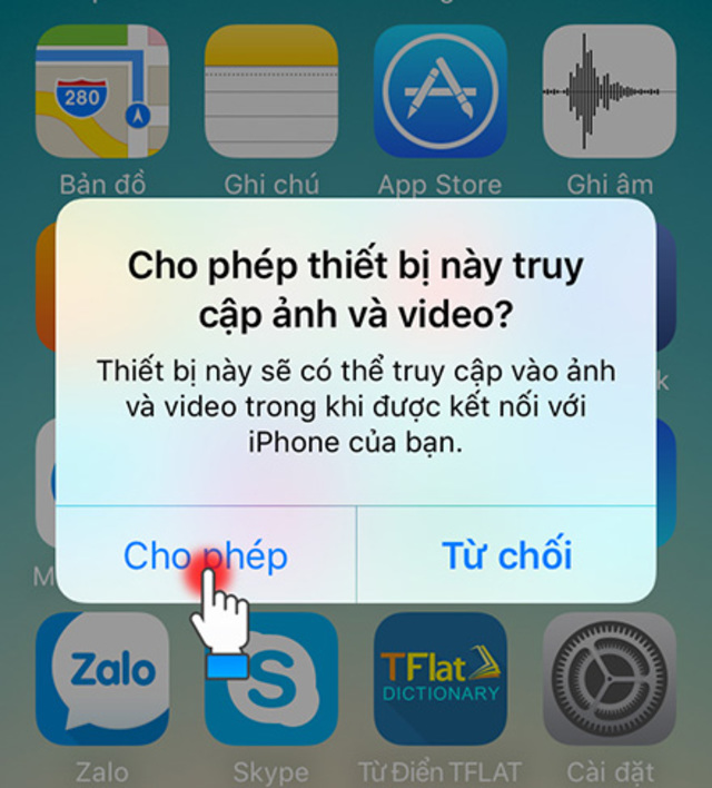 cách copy ảnh từ iphone vào máy tính 1