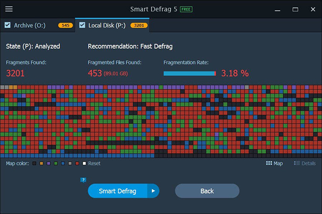 Phần mềm Smart Defrag