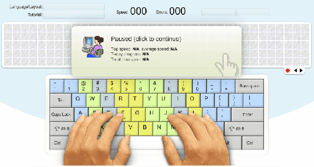 Typing test