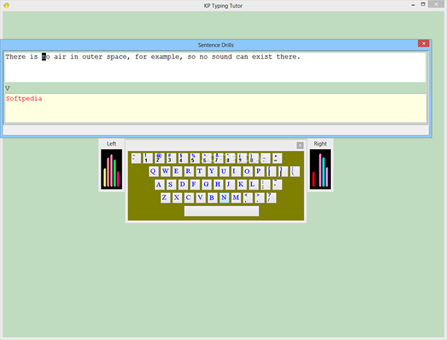 Phần mềm luyện gõ 10 ngón KP Typing Tutor