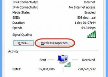 xem mật khẩu wifi trên win8.1 2