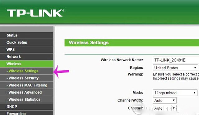 Cách đổi mật khẩu wifi TP Link 2