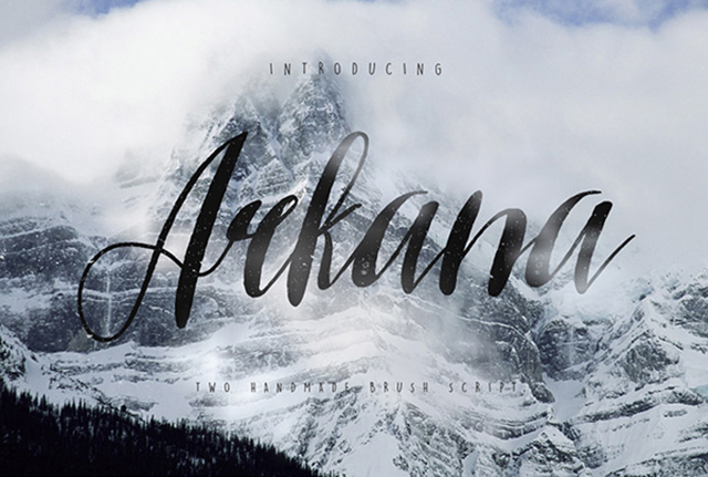 Arkana Script Vintage Font