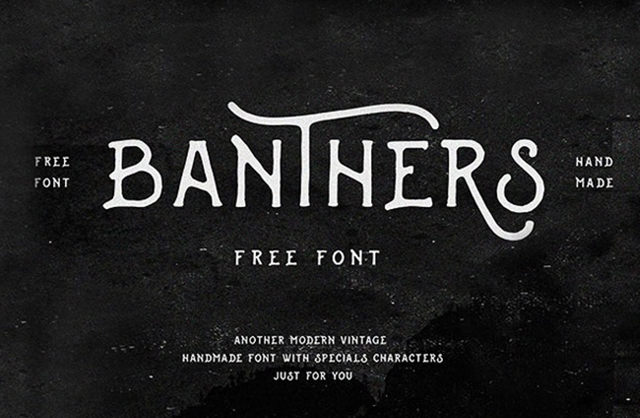 Banthers Free Font