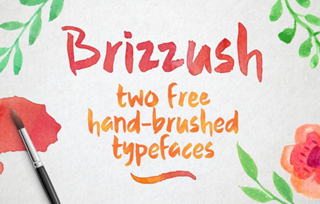 Brizzush Free Font