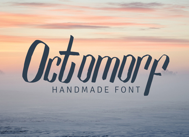 Octomorf Free Font