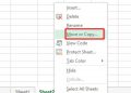 Hướng dẫn copy Sheet trong Excel, di chuyển Sheet CHI TIẾT