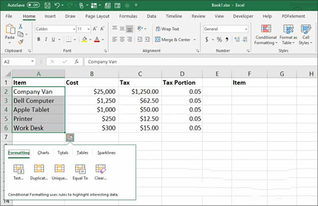 Cách copy trong Excel 