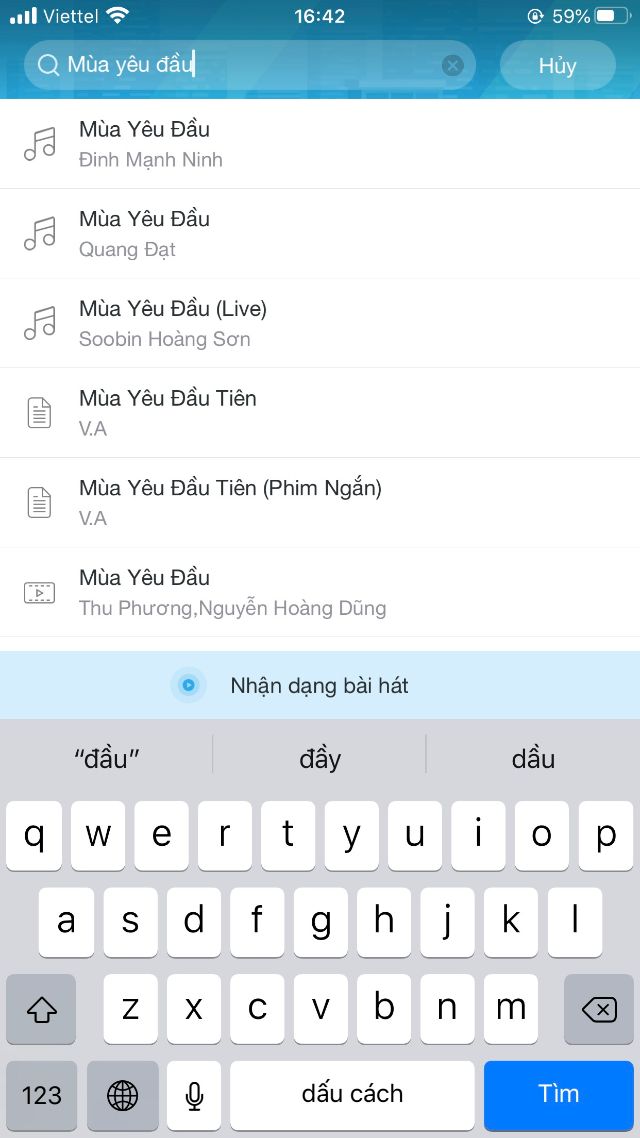 gõ tên bài hát bạn muốn tải về