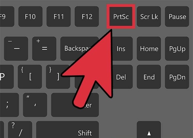 chụp màn hình win 10 prtsc