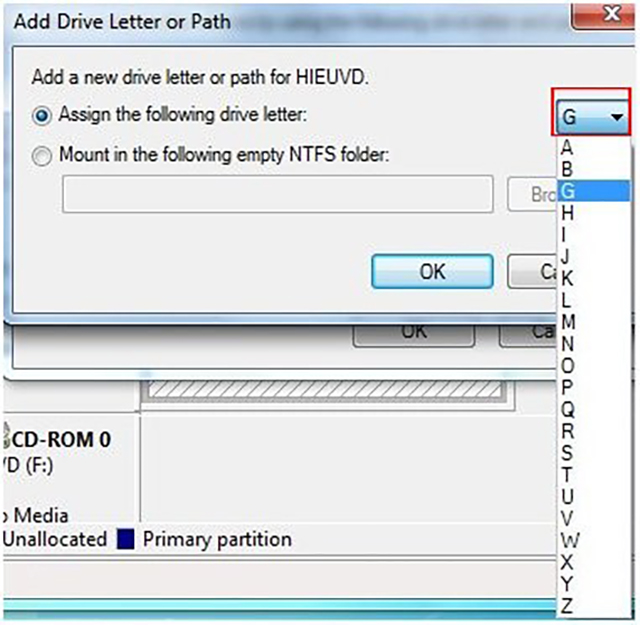 Đặt Letter anh Paths cho USB 4