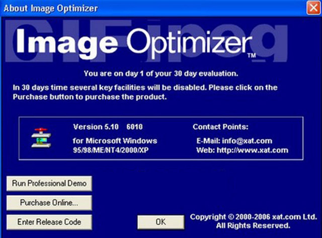 phần mềm giảm dung lượng ảnh Image Optimizer