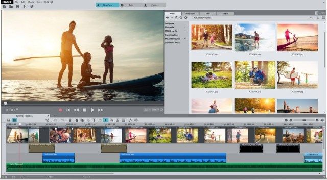 Phần mềm Magix Photostory Easy