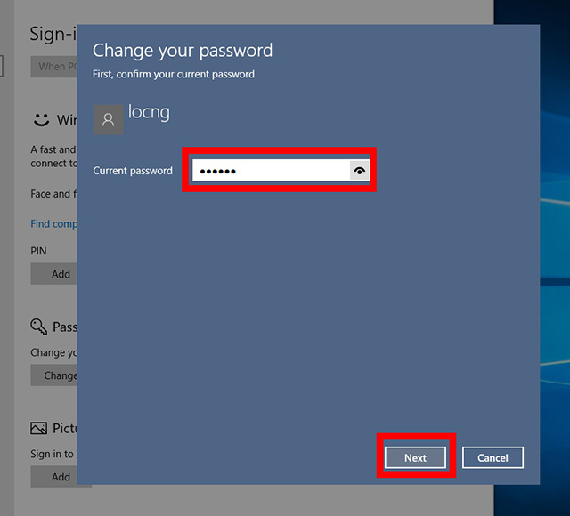 cách xóa mật khẩu máy tính 11