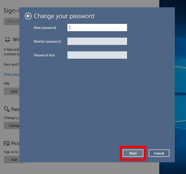 cách xóa mật khẩu máy tính 12
