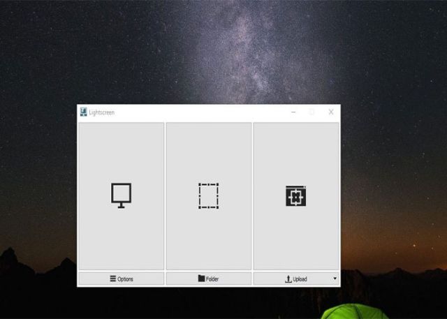 Sử dụng phần mềm chụp ảnh màn hình Lightscreen