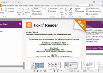 Cắt file PDF bằng phần mềm Foxit Reader