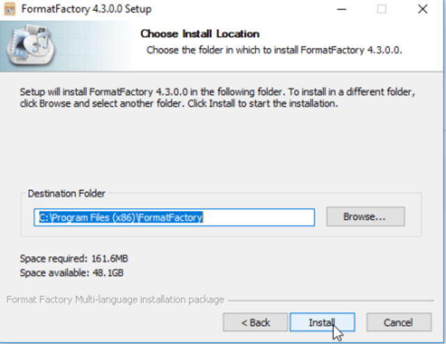cách cài đặt phần mềm Format Factory vào máy tính 2