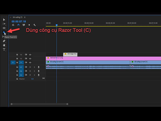 Cách cắt video trên máy tính bằng Adobe Premiere Pro 1