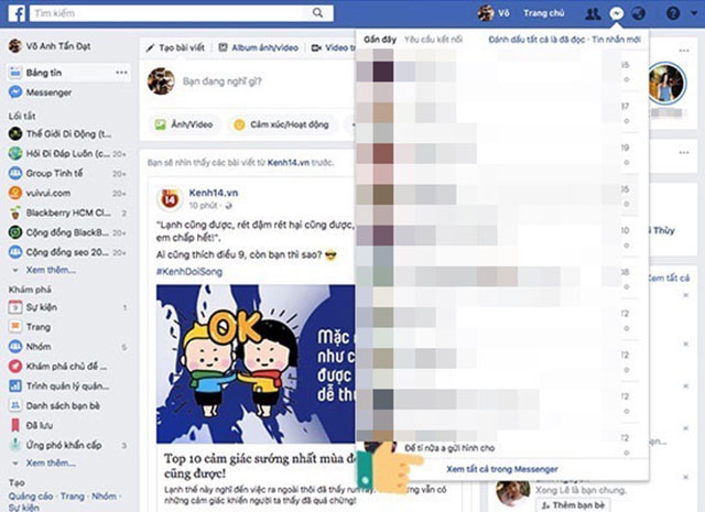 Cách khôi phục tin nhắn đã xóa trên Facebook 10