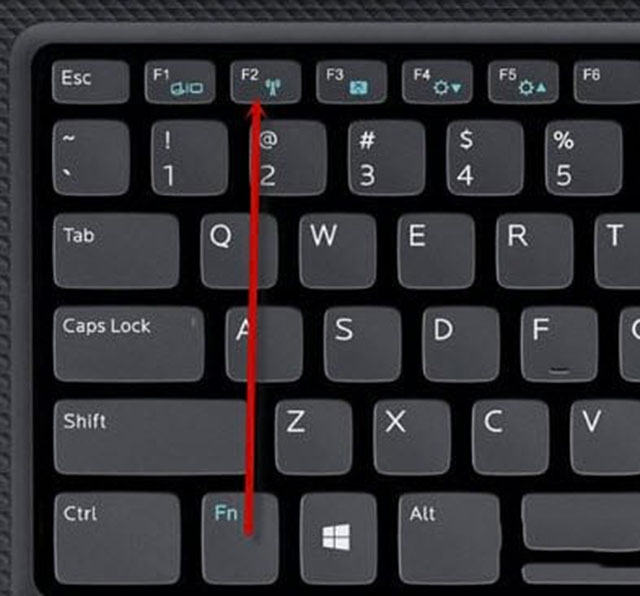 Cách mở wifi trên laptop acer bằng phím nóng