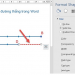 cách vẽ đường thẳng trong word 6