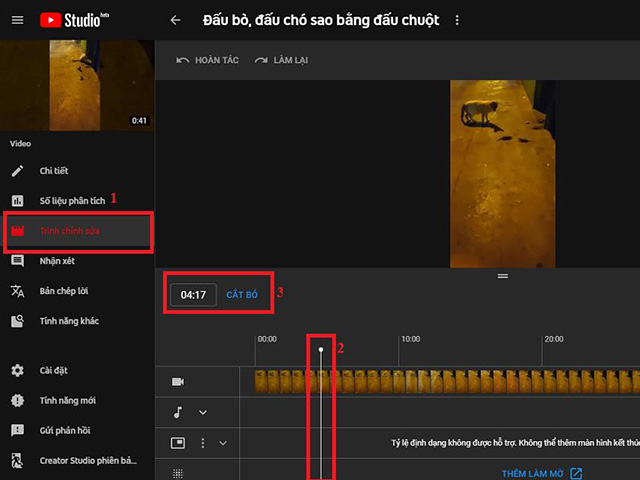 Cách cắt video youtube online 3