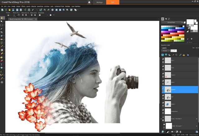 Phần mềm chỉnh ảnh Corel PaintShop Pro