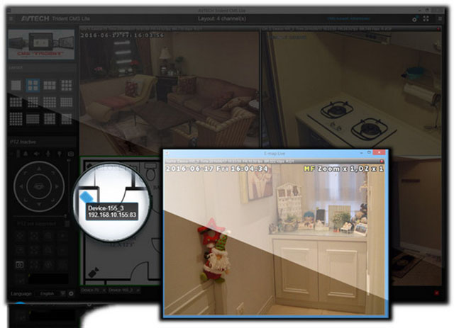 phần mềm xem camera trên máy tính CMS Lite 32ch