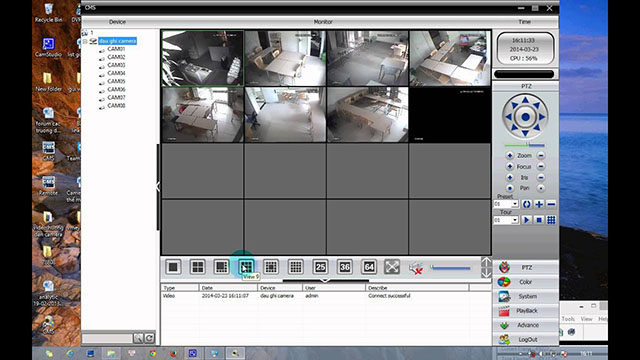 phần mềm xem camera trên máy tính CMS