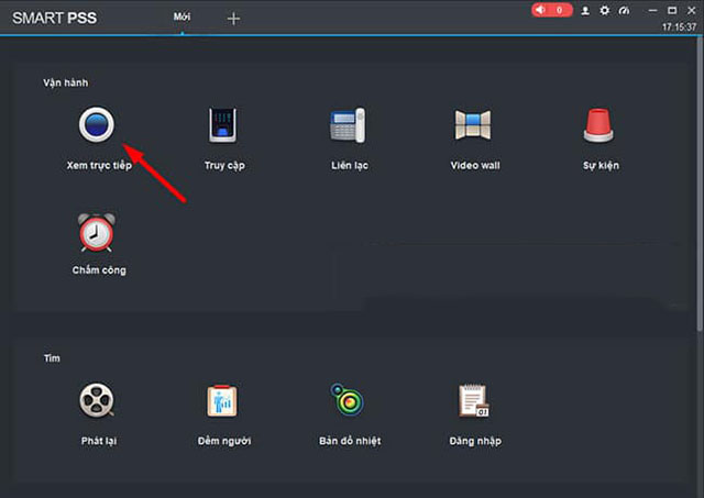 phần mềm xem camera trên máy tính Smart PSS 2017