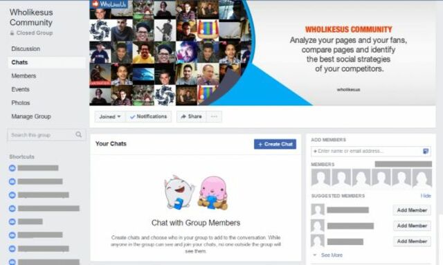 Cách lập group chat từ nhóm facebook