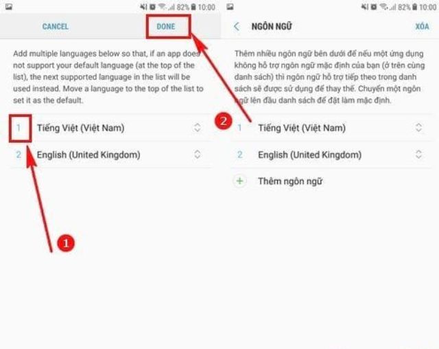 cài đặt tiếng Việt cho điện thoại Samsung J7 pro