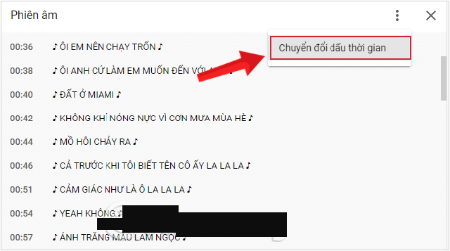 Tải phụ đề video YouTube ngay trên YouTube 3