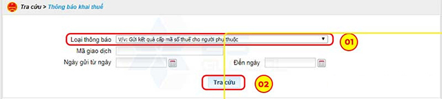 tra cứu mã số thuế người phụ thuộc 7