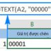 Cách viết số 0 trong Excel vào đầu các giá trị dễ dàng
