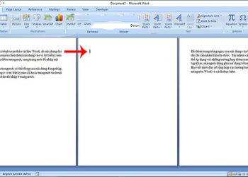 thêm trang trong word 7