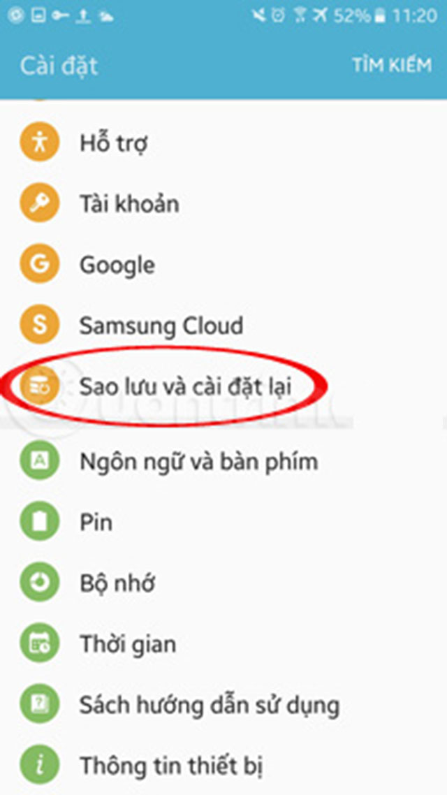 cài đặt android 2